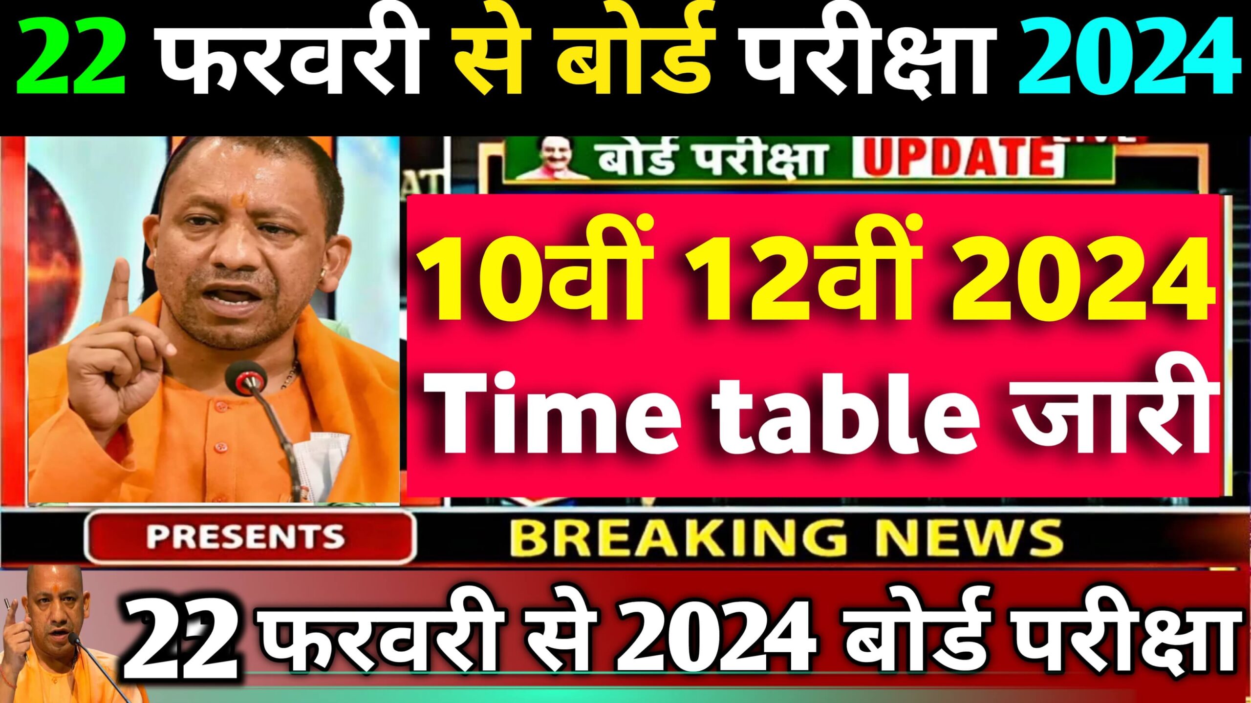 Up Board Time Table 2024 released